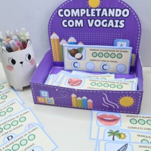 JOGO COMPLETANDO COM VOGAIS